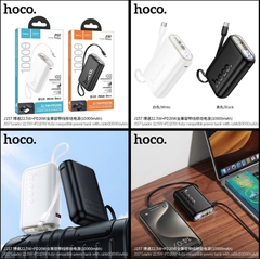 Pin sạc dự phòng HOCO J157 10.000mAh sạc nhanh 22.5w+PD20w pin có màn hình LCD siêu đẹp kèm cáp Type C siêu tiện lợi