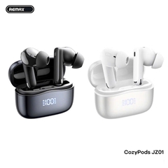 Tai nghe bluetooth REMAX CozyPods JZ01 mẫu tai nghe True Wireless có màn LCD hiển thị pin