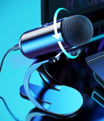 Micro thu âm để bàn mini K6 micro livestream karaoke có lọc âm chống ồn [BH 1 Tháng]6l8