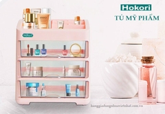 Tủ nhựa 3 ngăn đựng mỹ phẩm, đựng thuốc, đồ dùng cá nhân tiện lợi SIZE 28x21x31cm  [BH: NONE] / pktn sale
