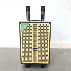 Loa kéo di động Leong L301 {TẶNG KÈM CÁP SẠC TYPE C}  mẫu mới kèm 2 mic không dây hát karaoke chính hãng [6kg luôn thùng: 340x270x520] [BH 6 Tháng]