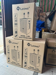 Loa kéo di động Leong L301 {TẶNG KÈM CÁP SẠC TYPE C}  mẫu mới kèm 2 mic không dây hát karaoke chính hãng [6kg luôn thùng: 340x270x520] [BH 6 Tháng]
