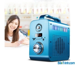 Loa bluetooth COV CV-330 xách tay có đèn led siêu đẹp kiêm loa trợ giảng (có lỗ gắn mic), hỗ trợ nghe thẻ nhớ, usb [BH 3 tháng] / pktn sale