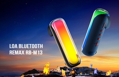 Loa bluetooth V5.4 Remax M13 thiết kế nhỏ gọn, thiết kế nửa màn led siêu đẹp [BH: 1 NĂM]