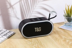 Loa bluetooth T&G TG-689 mẫu loa để bàn có móc treo kèm đèn led siêu đẹp [BH 1 năm]