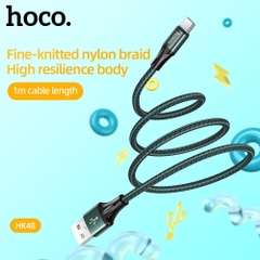 Cáp truyền dữ liệu sạc nhanh Hoco HK48 Ip cổng Lightning chính hãng [BH 1 NĂM]