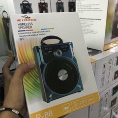 Loa bluetooth karaoke KIOMIC P88 / P89 chính hãng KÈM MICRO CÓ DÂY RỜI [BH 6 tháng]
