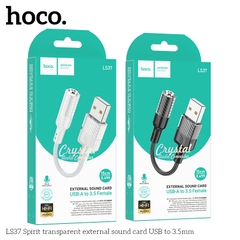 Cáp chuyển LS37 Spirit cho tai nghe USB ra cổng 3.5 [BH: 1 năm]