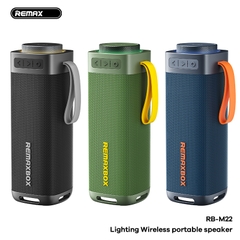 Loa bluetooth REMAX RB-M22 mẫu loa cầm tay có quai xách kèm pin 3000mAh siêu trâu