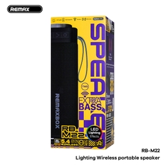 Loa bluetooth REMAX RB-M22 mẫu loa cầm tay có quai xách kèm pin 3000mAh siêu trâu