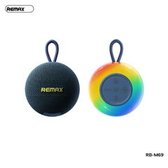 Loa bluetooth REMAX RB-M69 mẫu loa tròn có quai treo tiện lợi