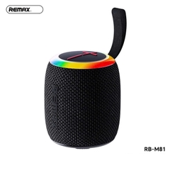 Loa bluetooth V5.4 Remax RB-M81 pin 1200mAh 7W có đèn led kèm móc treo siêu đẹp chính hãng [BH 1 Năm]