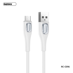 Cáp sạc nhanh 2.1A Remax RC-C096 micro (a-m, usb ra samsung micro) 1m chính hãng [BH: 1 NĂM]
