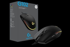 Chuột có dây chuyên game Logitech G102 led 5 nút 8000DPI [BH 1 năm]
