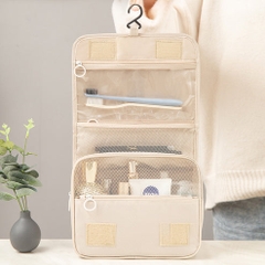Túi đựng mỹ phẩm du lịch Dafeng có quai xách, móc treo tiện lợi, thiết kế sang trọng / pktn sale