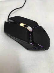 Chuột chuyên game CÓ DÂY  AMOI S7 4D Led RGB- DPI 2400 siêu đẹp, tiện lợi [bh 6 tháng]