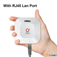 Bộ phát wifi từ sim 4G OLAX MT30 pin trong 4.000mAh siêu trâu chính hãng (Cat4 tốc độ 150Mbps - Hỗ trợ cổng LAN - TypeC) [BH 6 tháng]