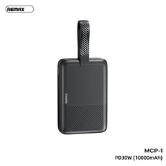 Pin sạc nhanh 30w không dây REMAX MCP-1 10.000mAh dự phòng có sạc không dây Magnetic kèm móc treo siêu đẹp [BH 1 Năm]