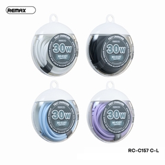 Cáp sạc nhanh 30w Remax RC-C157 Type C ra Lightning {c-l} dài 1.2m chính hãng [BH: 1 NĂM]