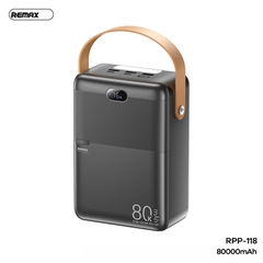 Pin sạc nhanh 27w Remax RPP-118 80.000mAh dự phòng PD 22.5w QC3.0 chính hãng [BH: 1 NĂM]