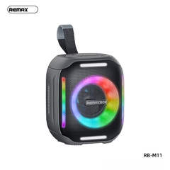 Loa bluetooth Remax RB-M11 có led pin 1800mAh, 5W,  IPX5 có AUX USB TF FM chính hãng [BH: 1 năm]