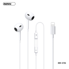 Tai nghe có dây cổng Lightning iphone REMAX RM-570i chính hãng [BH 1 năm]