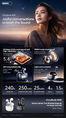 Tai nghe bluetooth REMAX Cozybuds W26 kiểu dáng airpods chính hãng [BH 1 năm]