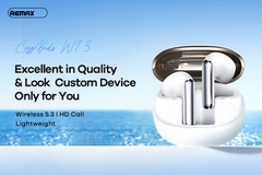 Tai nghe bluetooth REMAX COZYBUDS W13 V5.3 TWS kiểu dáng airpods true wireless chính hãng [BH 1 năm]