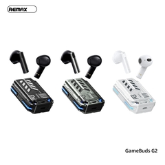 Tai nghe bluetooth Remax GameBuds G2 30mAh/500mAh kiểu dáng airpods True Wireless TWS V5.3 chính hãng [BH 1 năm]