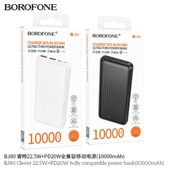 Pin sạc nhanh 22.5w BOROFONE BJ80 10.000mAh dự phòng chính hãng [BH 1 năm]