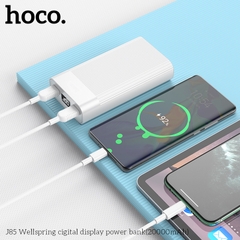Pin sạc dự phòng HOCO J85 20.000mAh có màn hình LCD chính hãng [BH 1 năm] / pktn sale
