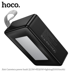 Pin sạc  dự phòng nhanh 22.5w Hoco J166 50.000mAh sạc nhanh pd20w + đèn led