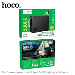 Pin sạc  dự phòng nhanh 22.5w Hoco J166 50.000mAh sạc nhanh pd20w + đèn led