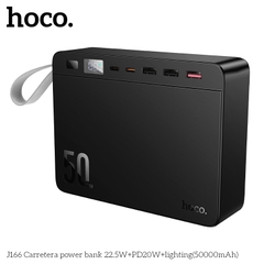 Pin sạc  dự phòng nhanh 22.5w Hoco J166 50.000mAh sạc nhanh pd20w + đèn led