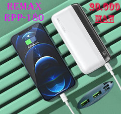 Pin sạc nhanh 22.5w Remax RPP-180 20.000mAh QC3.0 + PD (sạc dự phòng) chính hãng [BH 1 năm]