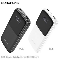 Pin sạc dự phòng BOROFONE BJ17 10.000mAh có màn hình LCD chính hãng [BH 1 năm]