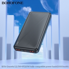 Pin sạc nhanh 22.5w Borofone BJ56 10.000mAh dự phòng chính hãng [BH: 1 NĂM]
