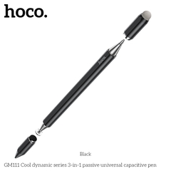 Bút cảm ứng điện dung 3 trong 1 đa năng thụ động Hoco GM111 chính hãng [BH 1 năm]
