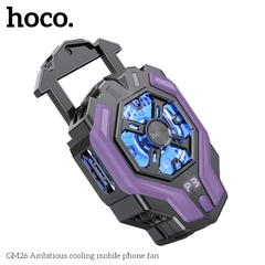 Quạt sò lạnh HOCO GM26 tản nhiệt làm mát điện thoại khi chơi game chính hãng [BH 1 Năm]