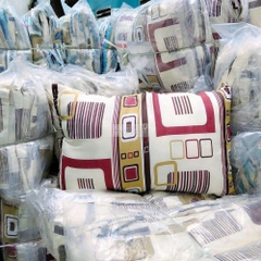 Combo 2 cái Gối nằm ép hơi cao cấp Polyester VP [BH: NONE]