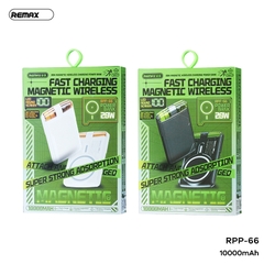 Pin sạc nhanh 20w không dây REMAX RPP-66 10.000mAh dự phòng Magnetic QC3.0+PD CHÍNH HÃNG [BH 1 năm]