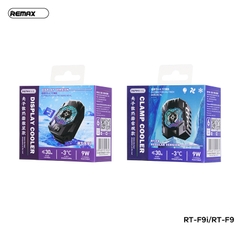 Quạt tản nhiệt điện thoại Remax RT-F9 sò lạnh đèn RGB siêu đẹp chính hãng [BH: 1 NĂM]