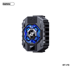 Quạt tản nhiệt điện thoại Remax RT-F9 sò lạnh đèn RGB siêu đẹp chính hãng [BH: 1 NĂM]