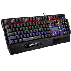 Bàn Phím Cơ có dây MIDIO RX902 Cao Cấp Chuyên Game Led [BH 1 năm]