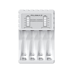 Bộ sạc 4 viên pin tiểu 2A-3A PJU DC5V 2A [BH: 1 THÁNG]