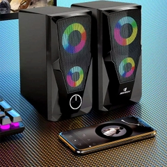 Loa vi tính JERTECH S6 RELEASE có đèn led chính hãng siêu hay [BH 3 tháng]