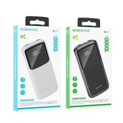 Pin sạc dự phòng BOROFONE BJ17 10.000mAh có màn hình LCD chính hãng [BH 1 năm]