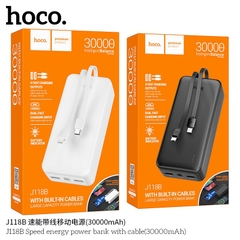 Sạc dự phòng Hoco J118B 30000mAh chính hãng [ BH 1 NĂM] / pktn sale