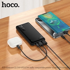 Pin sạc nhanh 22.5w HOCO J159 10.000mAh dự phòng PD 20w chính hãng [BH 1 năm]