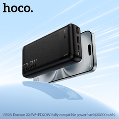 Pin sạc nhanh 22.5w HOCO J159A 20.000mAh dự phòng PD 20w chính hãng [BH 1 năm]